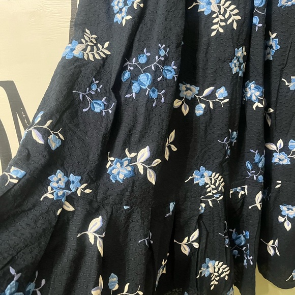 ANTONIO MELANI Blue and White Floral Dress - Picture 6 of 12